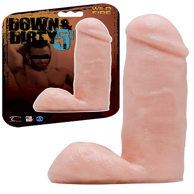 Wildfire Down and Dirty 5.75 inch Dong, Light