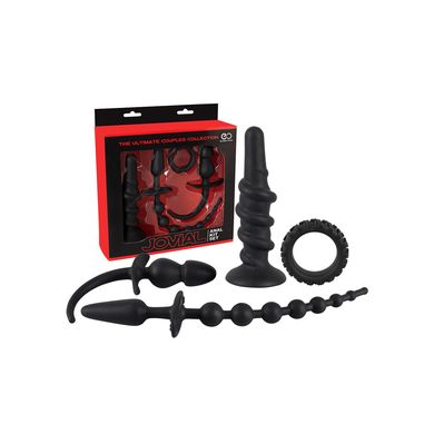 Jovial - The Ultimate Couples Collection Anal Kit Silicone black