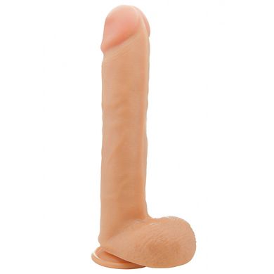 35 x 7 cm REALROCK Dildo XXL Realistic Cock mit Hoden skin