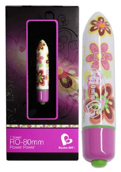 RO-80 Bullet Flower Power - Mini-Vibrator mit 7 Funktionsstufen