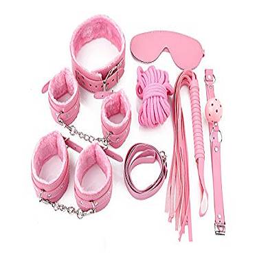 W-Play Sex Werkzeuge 7 Stück unter dem Bett Restraint System Slave S&M Fesseln Bo