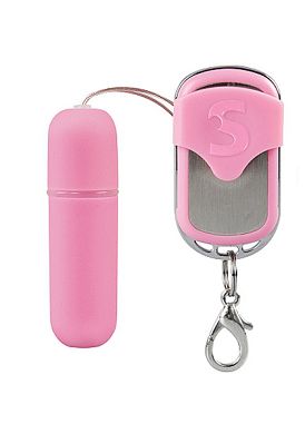 Shots Toys Remote Vibrating Bullet - Pink