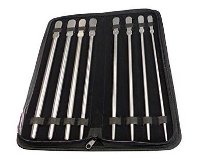 Dilator Dilatatoren Set Bougie Stifte 8 teilig Ø von 6 - 13 mm
