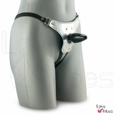 Umschnalldildo mit Analplug
