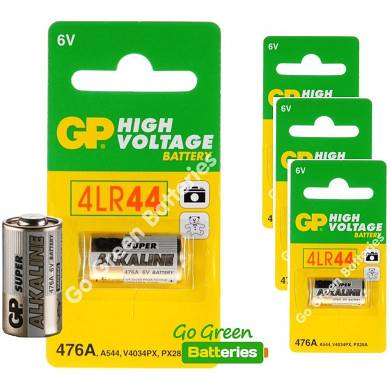 4 x GP 4LR44 6V Batterien 476A A544 PX28A Hundehalsband