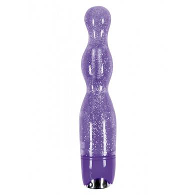 "Starlight Libra" Vibrator - 19,5 x 4 cm - in Violett