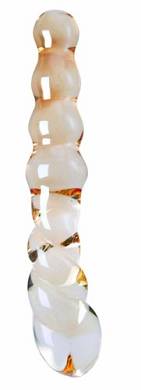 GLASSVIBRATIONS Glasdildo golden Series The golden Love