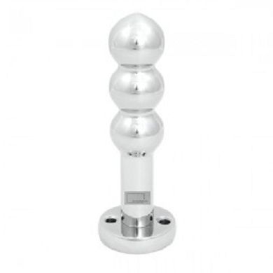 Metalldildo im Schneemann Design aus Aluminium Durchmesser 3cm [Sibada]