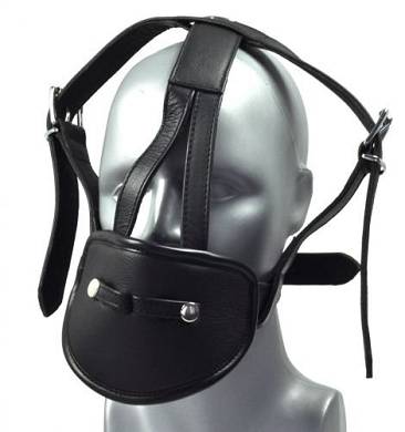 Leder Harness mit Latexknebel