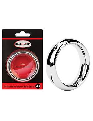 Malesation - Metal Ring Rounded Steel 48