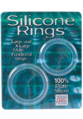 Cockring-Set Silicone Rings Large & X-Large