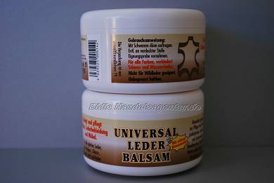 2 x Universal Lederbalsam Lederpflege Möbelpflege mit Bienenwachs