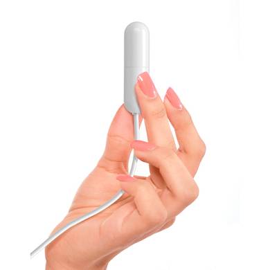 iSex USB Schlanker Bullet Vibrator in Wei