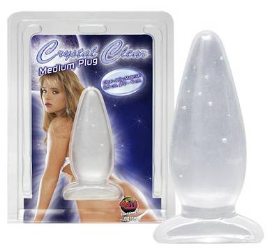 Crystal Clear Plug Medium