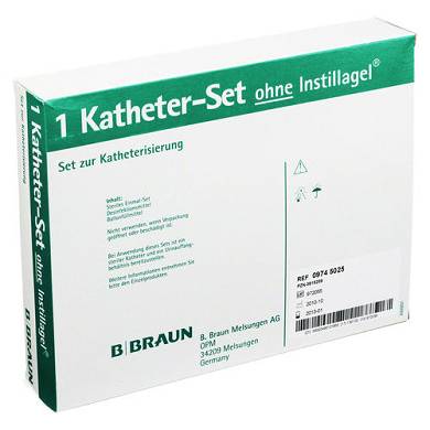 KATHETER Set ohne Instillagel 1 P