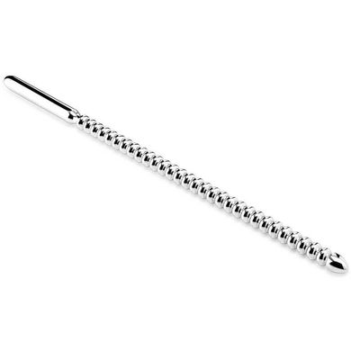 Zenn Ribbed XL Penis Plug silver