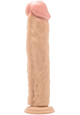 29 x 6,2 cm REALROCK Dildo - ohne Hoden skin