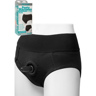 Vac-U-Lock Panty Harness with Plug Briefs Gr.S/M