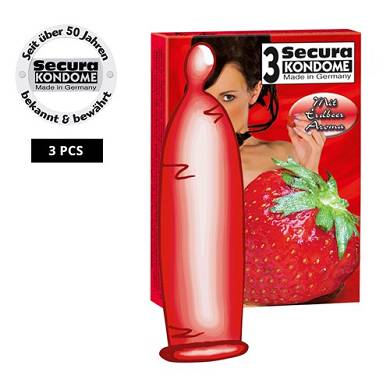 Secura Red Sin Kondome - 3 Stck