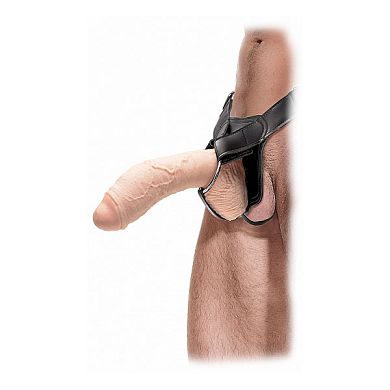 Big Strap-On Hohl Natur, 25 x 6,5 cm