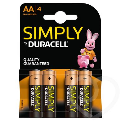 Duracell AA Batterien (4er Pack)