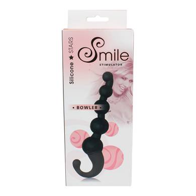 Smile Analdildo in Schwarz