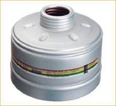 Dräger Zivilschutz ABC Filter mit DIN EN Schraubgewinde