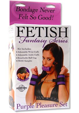 Fetish Fantasy - Purple Peasure Set