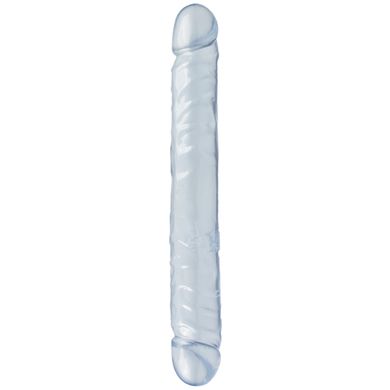 Doppeldildo transparent 30,5 cm x 3,5 cm