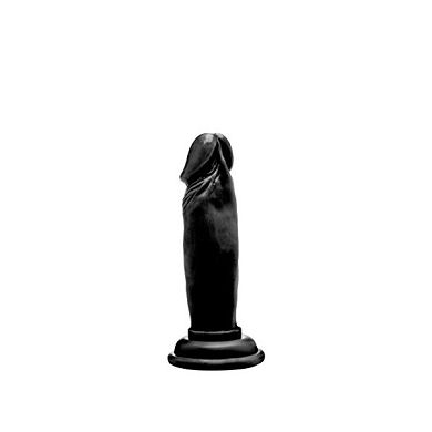 RealRock by Shots Realistic Cock - 6 inch - Dildo mit Saugfuß -schwarz - circa 150 m