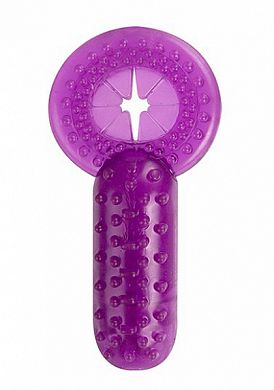 Shots Toys Clit Banger Penisring mit Vibration purple