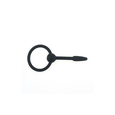 Penis Plug Master - Silicon Schwartz