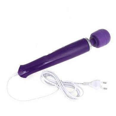 10 Speed Massager Motor Body Massage Vibrator EU-Stecker (lila)