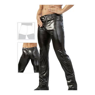 SvenO Wet Jeans schwarz