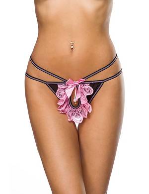 String rosa/schwarz