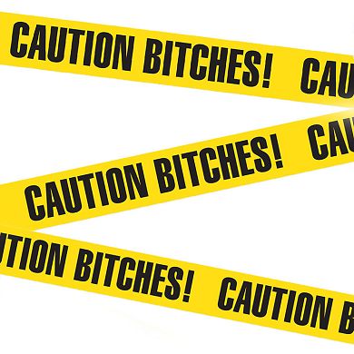 Absperrband Caution Bitches, 6,1 m
