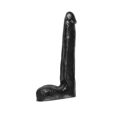 All Black Heinrich Dildo, 20 x 3,5 cm