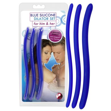 Dilatorset Silikon blau