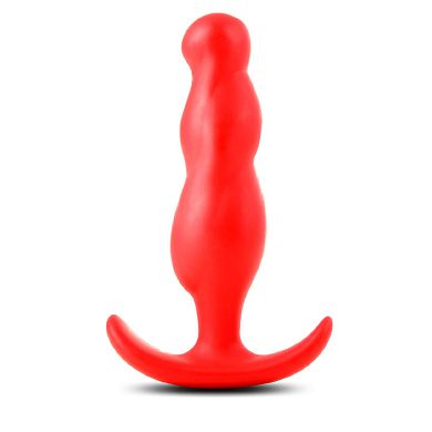 Silikon Analplug - The Drill - rot - large