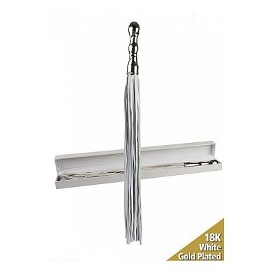 Luxus Peitsche Weiss 18K Weissgold