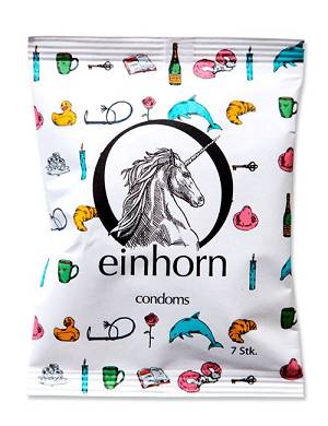 Einhorn - Kondome Penisgegenstnde - 7 Stck