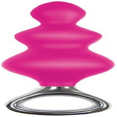 NS Novelties Jolie Platinum Plug - Large Pink. 1er Pack