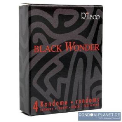 RILACO Black Wonder 4 Kondome