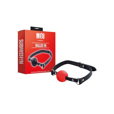 Masters Of Instruments - Mundknebel - Ball Gag red