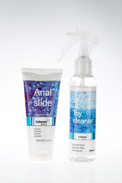 Taboom Sparpaket: Anal-Gleitgel + Sex Toys-Reiniger