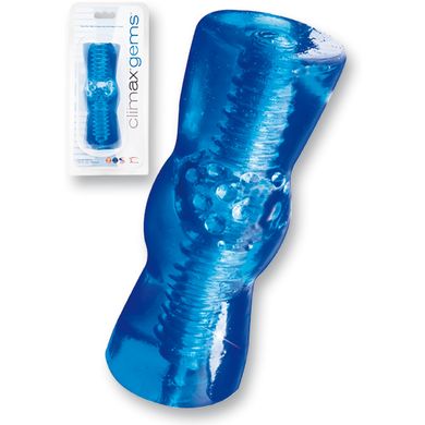 Masturbator Cyberskin Climax Aquamarine Hand Job Stroker