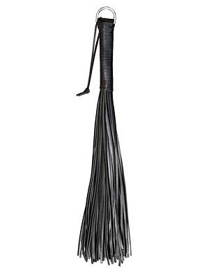 XXdreamSToys Peitsche mit 48 Rindslederriemen schwarz