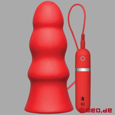 Vibrierender Silikon Buttplug fr Profis 19 cm