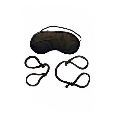 Bondage Set Silk schwarz