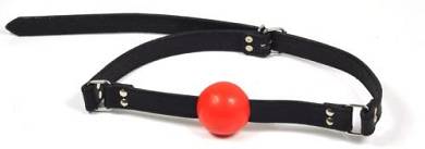 Ballknebel rot